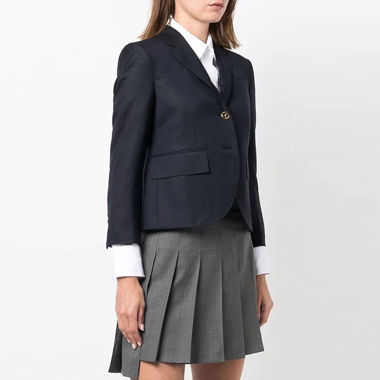 THOM BROWNE Single Breasted Tailored Blazer-2