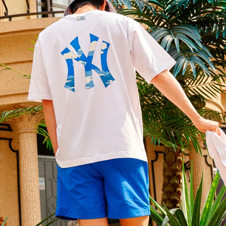 MLB New York Yankees T Shirts Unisex White-4