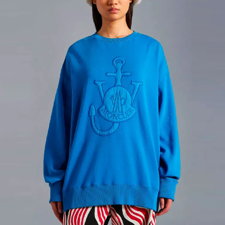 Moncler SS22 T Shirts Unisex Blue-2