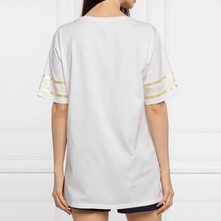 EMPORIO ARMANI EA7 T Shirt Women's White-3