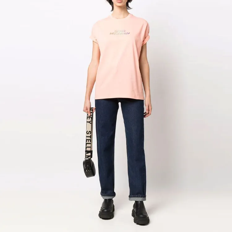 Stella McCartney T Shirts Women's Orange-1