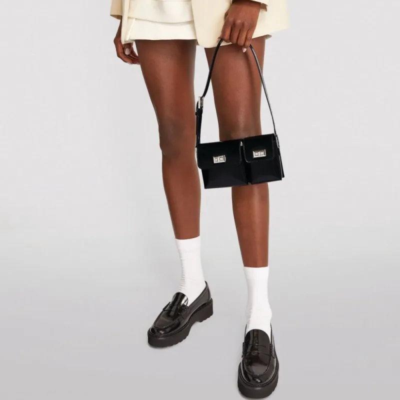 By Far Billy Strapped Shoulder Bag-4