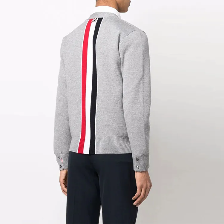 THOM BROWNE· SS22 Knitwear Men's Gray-3