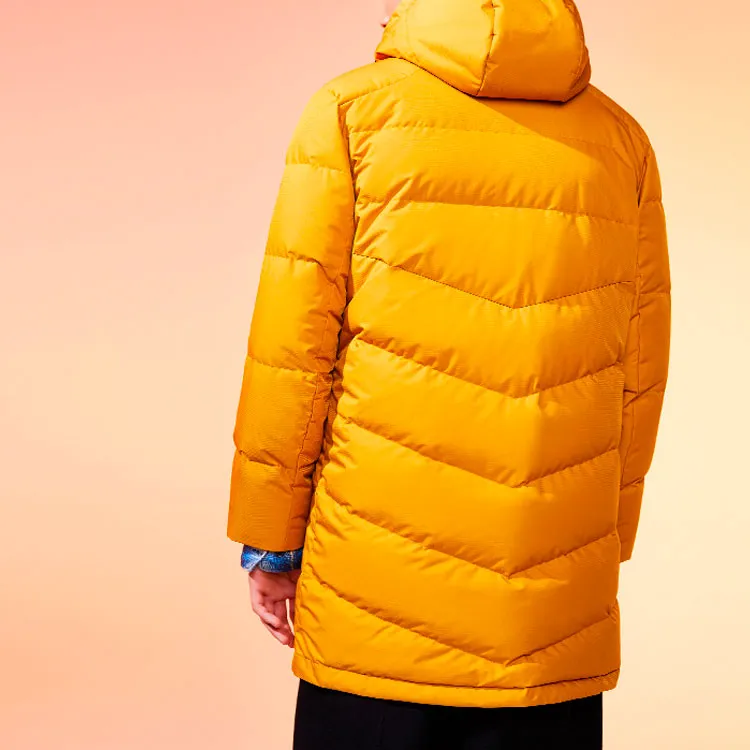 Anta Basketball Collection Down Jacket Winter Men's Yellow-5