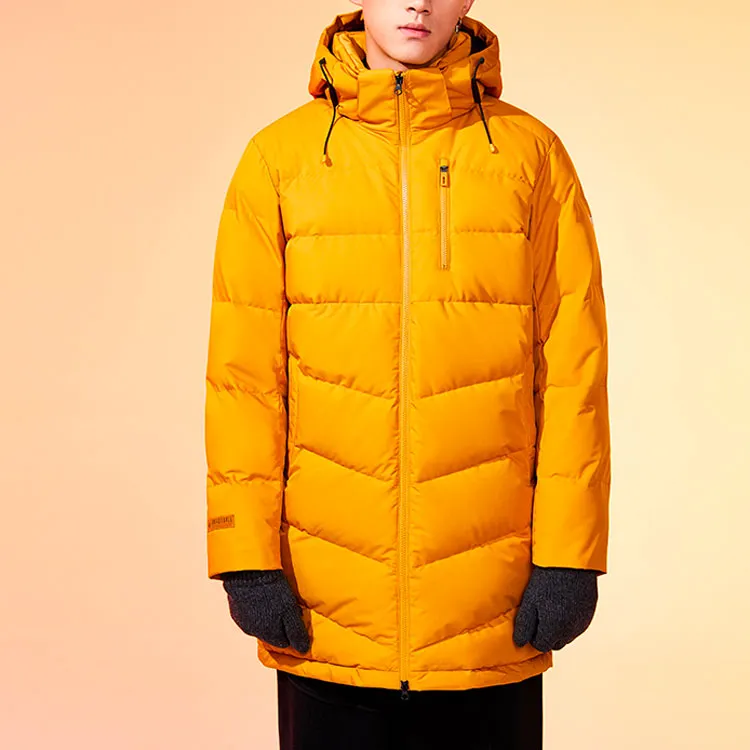 Anta Basketball Collection Down Jacket Winter Men's Yellow-2