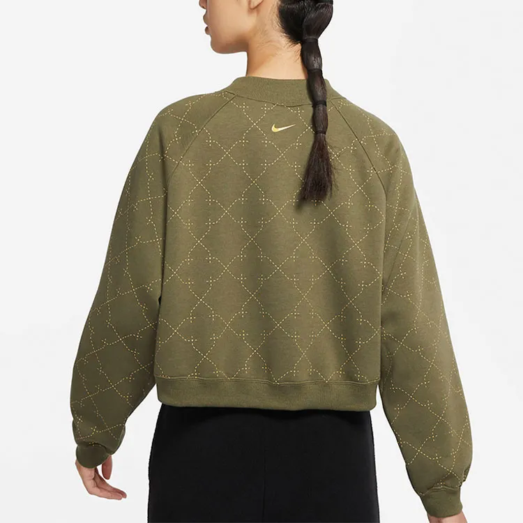 Nike Sweatshirt Winter Women's Green-4