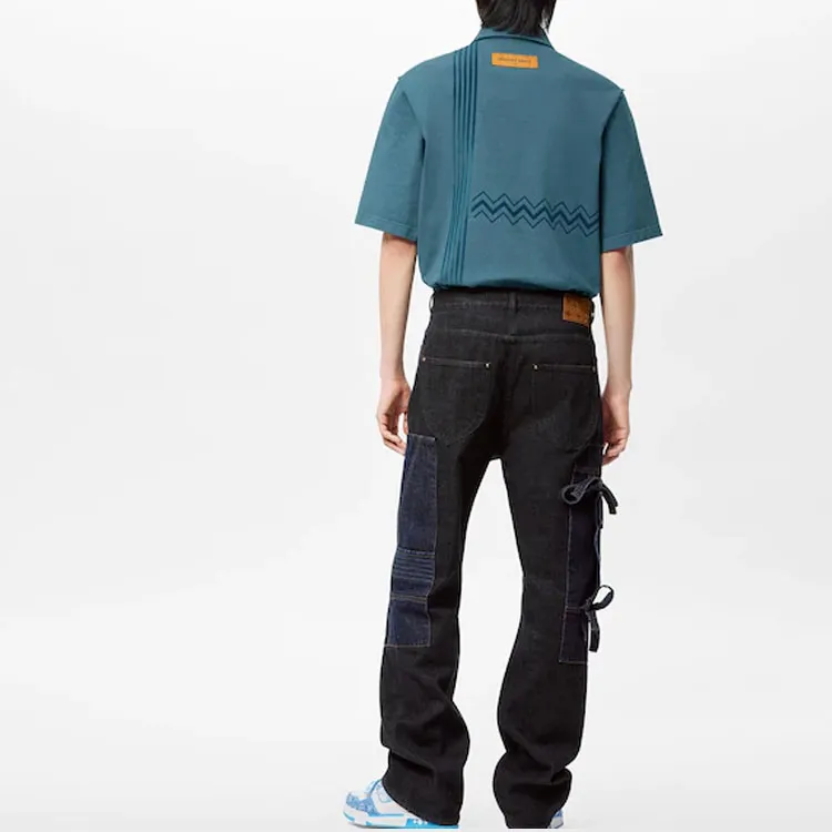 LOUIS VUITTON SS22 Jeans Men's Black-1