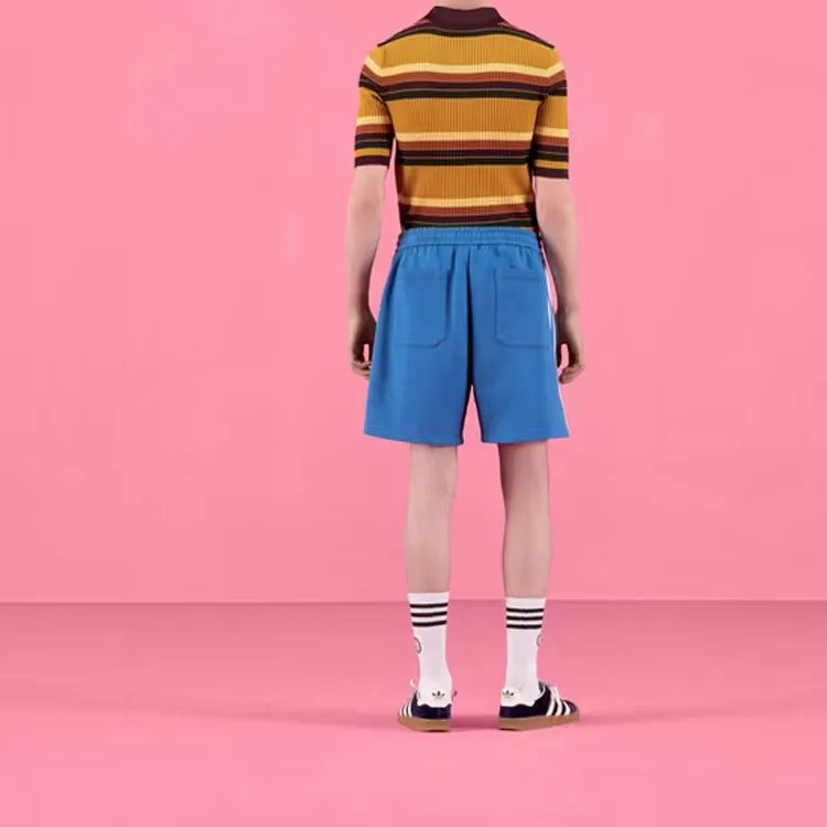 GUCCI X Adidas Striped Polo-2
