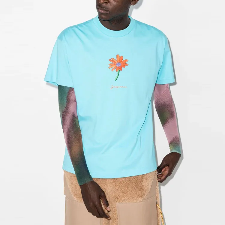 Jacquemus Le T Shirt Pistoun Patch Marguerite T Shirt-2