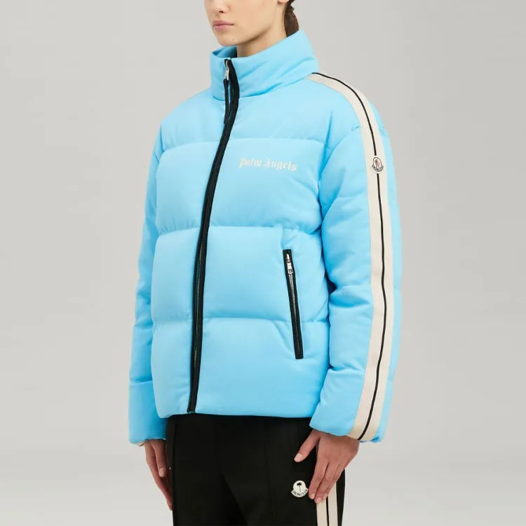 Palm Angels X MONCLER GENIUS MONCLER GENIUS X PALM ANGEL Down Jackets Unisex Blue-5