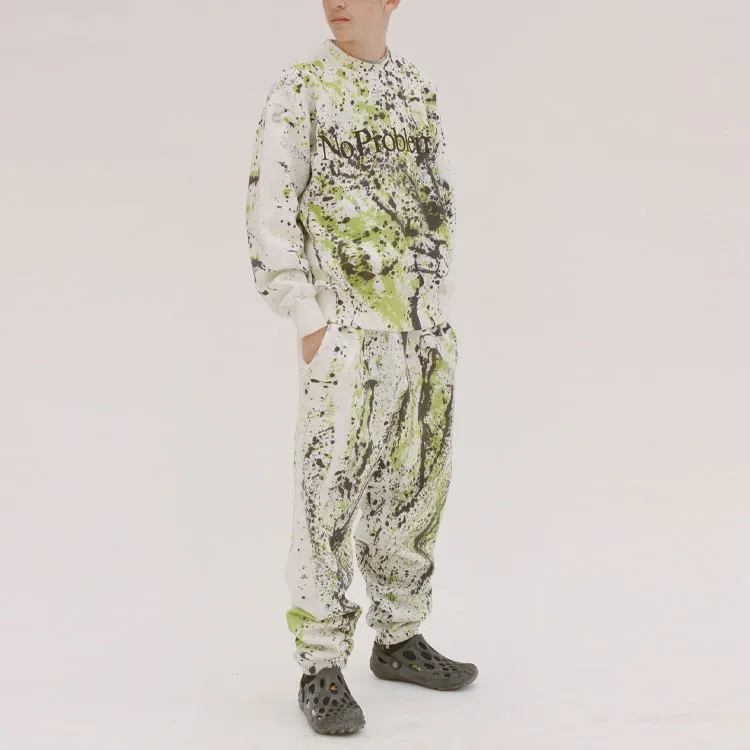 Aries No Problemo Paint print Sweatshirt-4