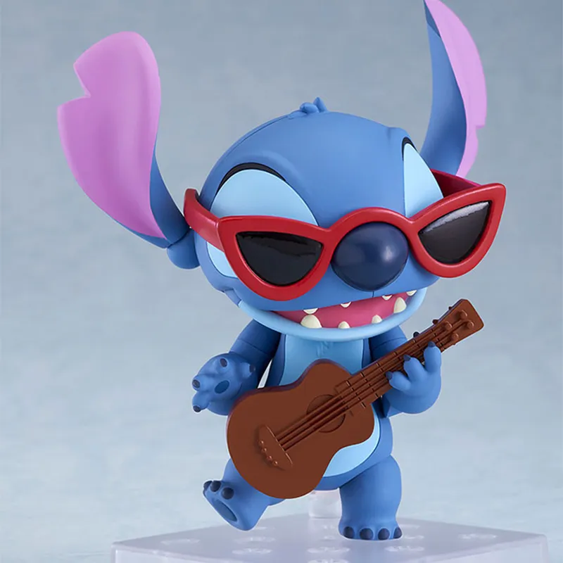 GSC Stitch Disney Lilo & Stitch Including Base 10cm Chibi Figures-5