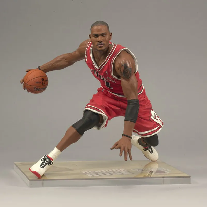 McFARLANE NBA Player Character No. 17, Derrick Rose Scale Figures-1