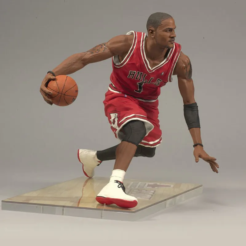 McFARLANE NBA Player Character No. 17, Derrick Rose Scale Figures-2