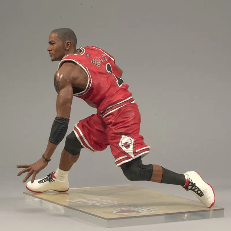 McFARLANE NBA Player Character No. 17, Derrick Rose Scale Figures-3