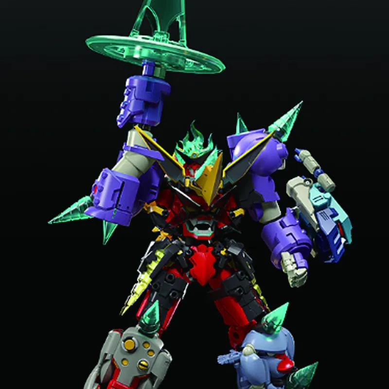 GSC THE Fitted Tengen Toppa Gurren Lagann Red Lotus Shell Infinite Fitted Red Lotus Shell Assembled Models 24cm-1