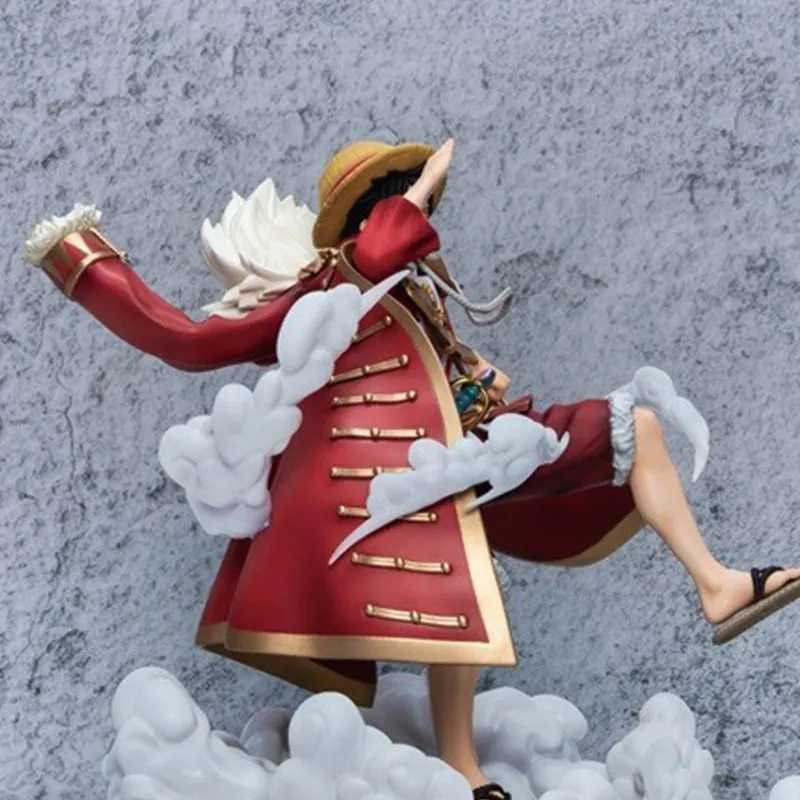 BANDAI Monkey D. Luffy Bnfigure Bntsh One Piece Departure New World Scale Figures 18cm-2