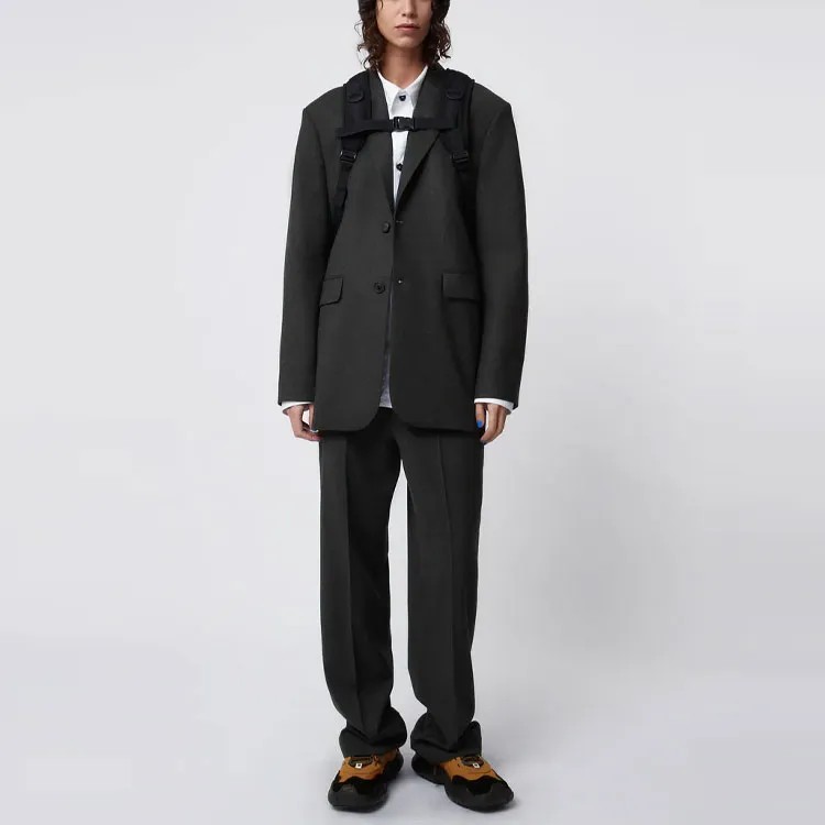 Zara X ADER ERROR Business Suits Unisex Black-5