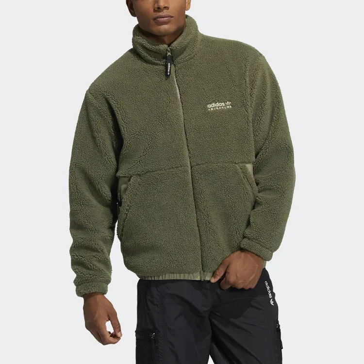 Adidas Originals Jackets Men Green-2