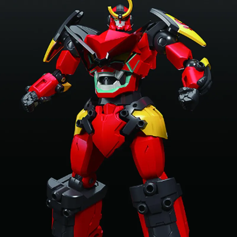 GSC THE Fitted Tengen Toppa Gurren Lagann Red Lotus Shell Infinite Fitted Red Lotus Shell Assembled Models 24cm-6