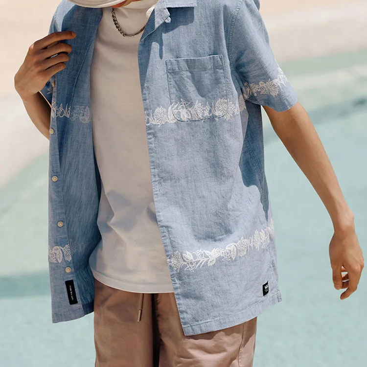 Vans Shirts Men Blue-3