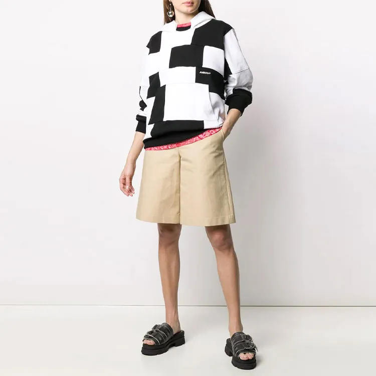 AMBUSH Sweatshirts Unisex Black/White-2