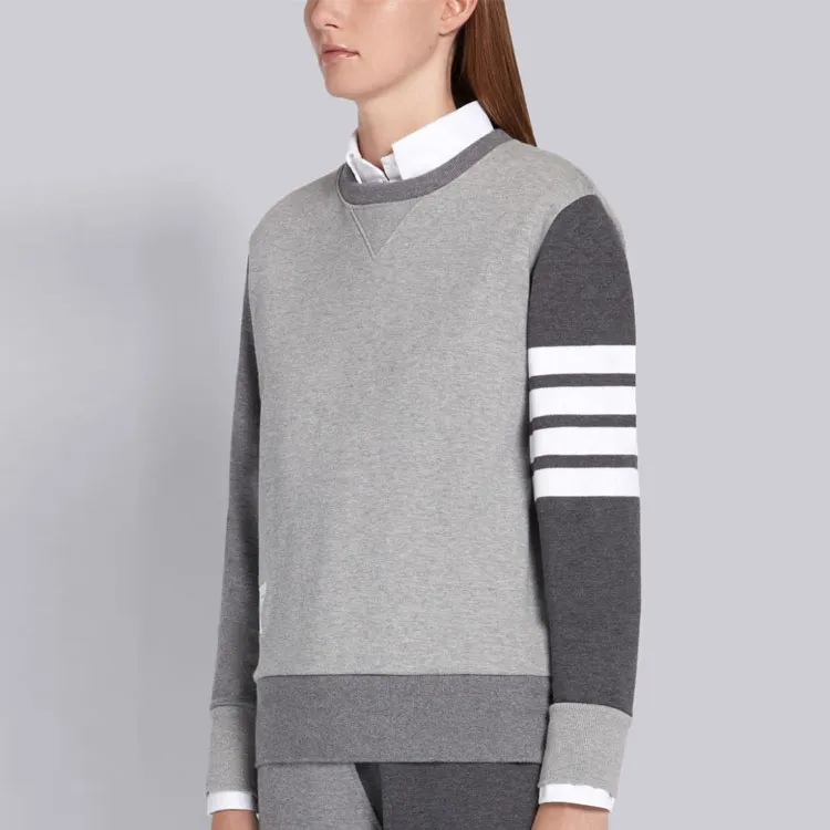 THOM BROWNE 4 Bar Crewneck Sweatshirt-3