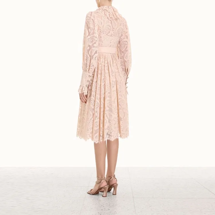 Zimmermann Long-Sleeved Dresses Women's Pink-2