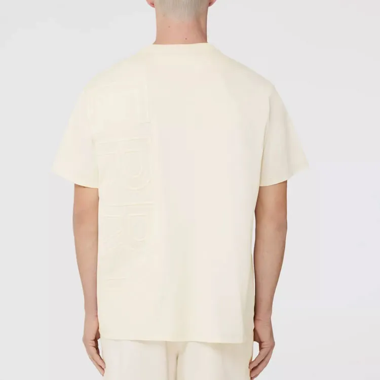 Burberry SS22 T-Shirt Men's Sheepskin In Paper Color-2