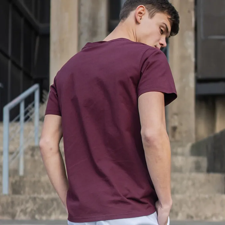 Dickies Straight T-Shirt Men's Burgundy-1