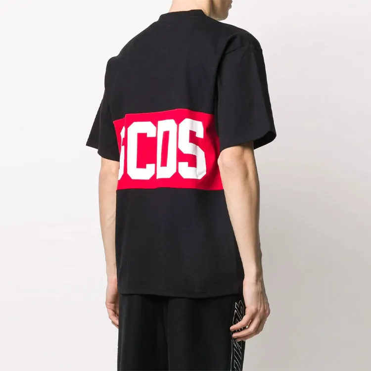 GCDS T-Shirts Men Black-4