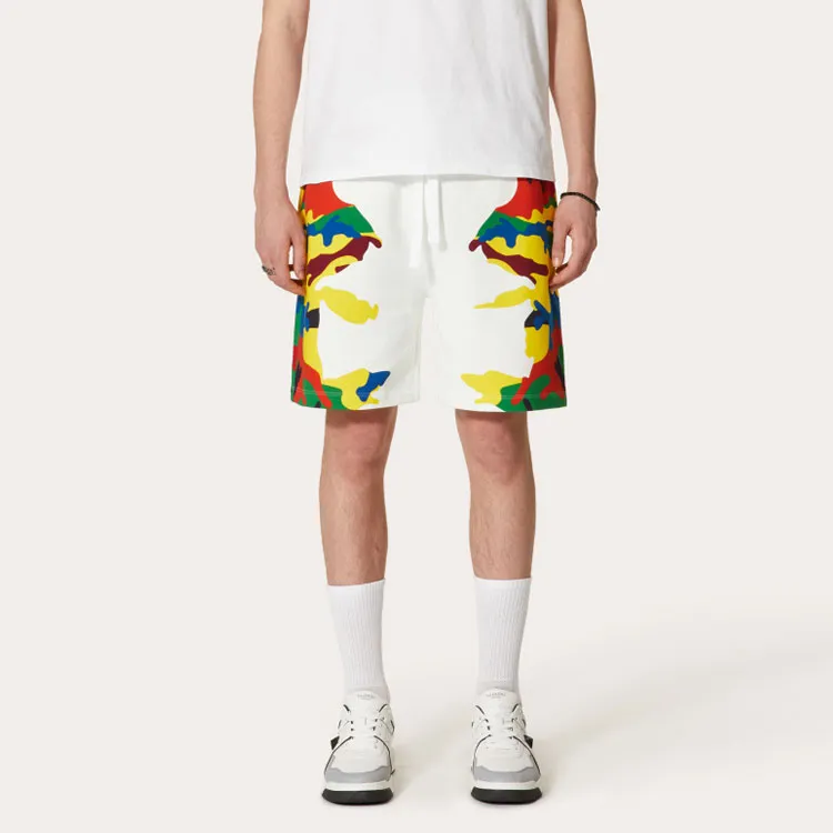 Valentino Casual Shorts Men White-1