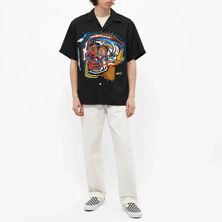 WACKO MARIA Shirts Men Black-2