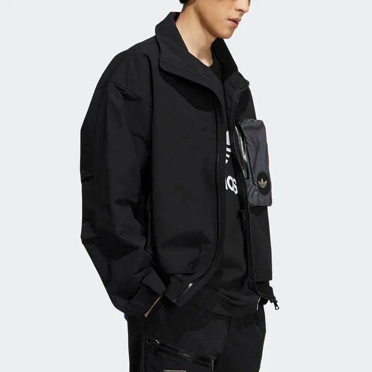 Adidas Originals Jackets Men Black-1