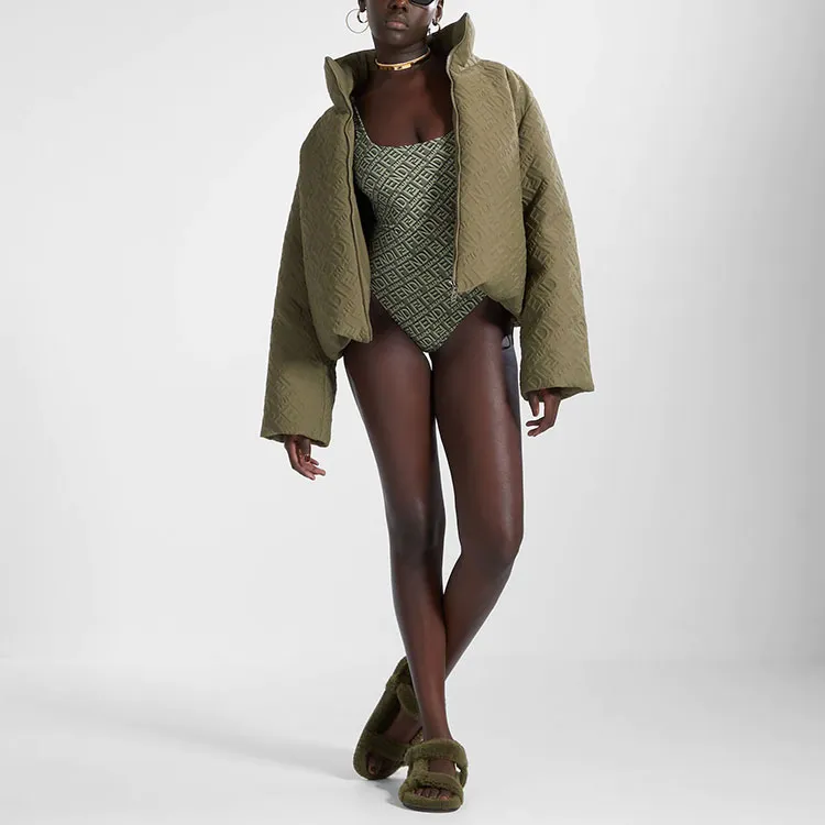 FENDI X Skims Cropped Down Jacket Illinois-2