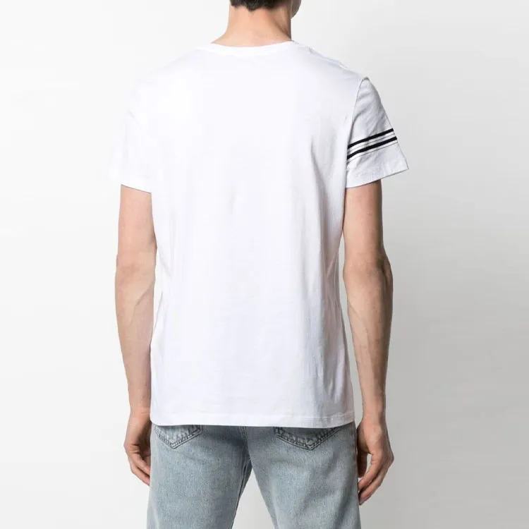BALMAIN T Shirts Men White-3