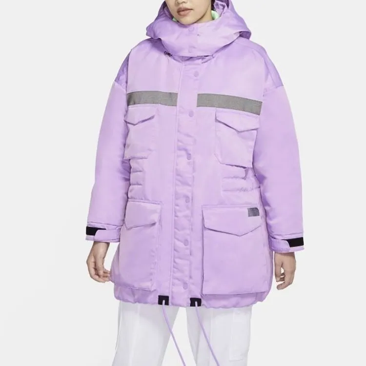 Nike Down Jackets Women's Purple-3