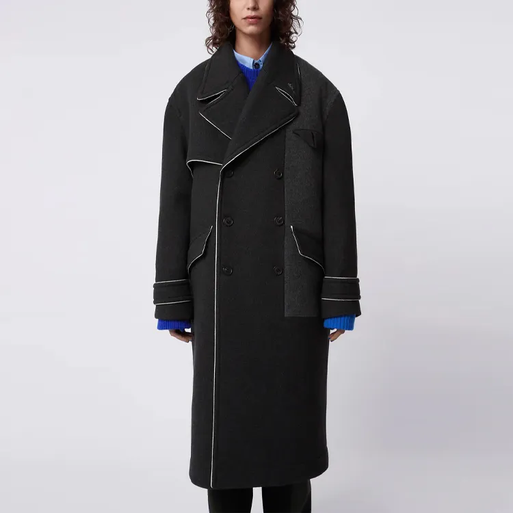 Zara X ADER ERROR ADER ERROR X Zara Coats Unisex Black-2