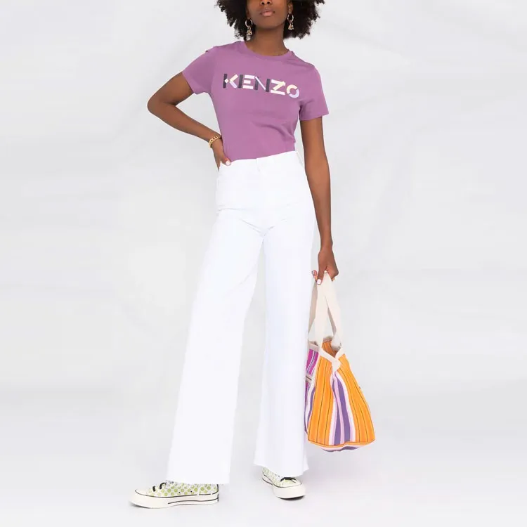 MOTHER The Roller Fray Flared Jeans-2