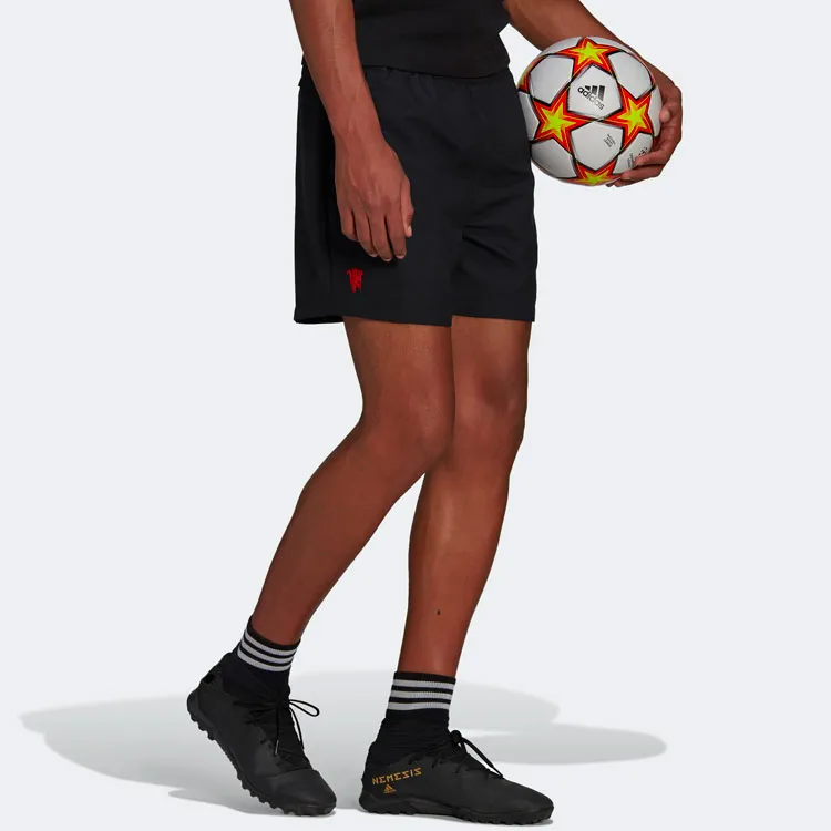 Adidas MANCHESTER UNITED THEATRE OF DREAMS Casual Shorts Men Black-3