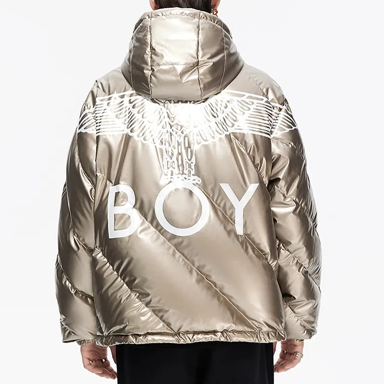 Boy London Down Jackets Unisex Gold-7