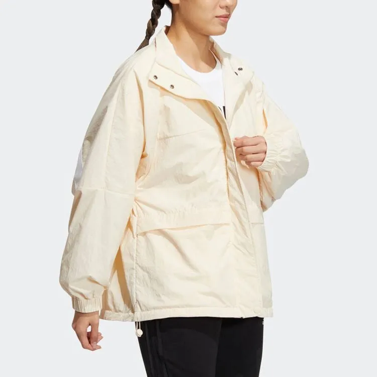 Adidas Jacket Women's Beige Yellow-3