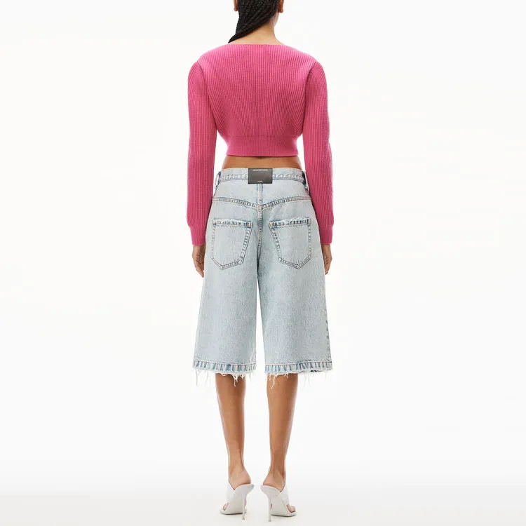 Alexander Wang Crop Tops Women's Pink-1