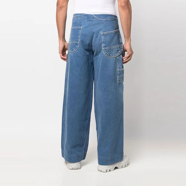 GREG LAUREN Jeans Unisex Blue-3