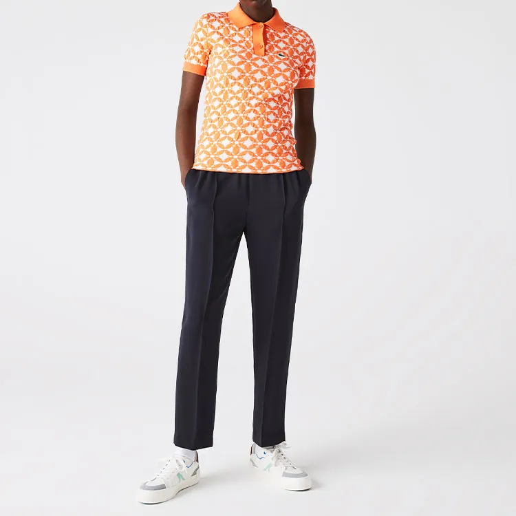 LACOSTE Polo Shirts Women's Orange-3