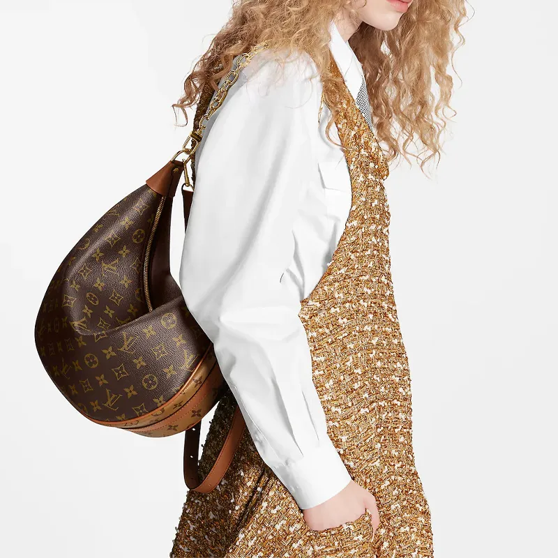 LOUIS VUITTON Loop Hobo Shoulder Bag-10