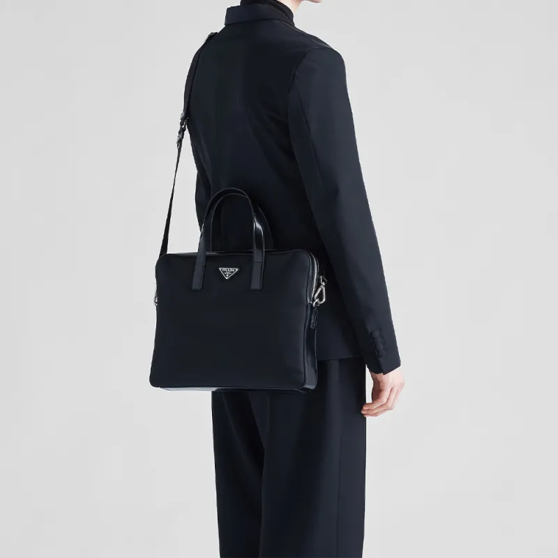 PRADA Re Nylon Briefcases-5