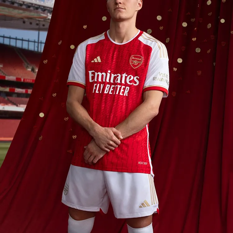 Adidas Arsenal Soccer Jerseys Men Red-2