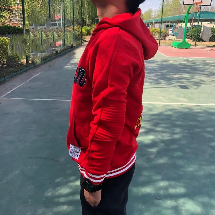 Jordan Sweatshirts Men Red-3