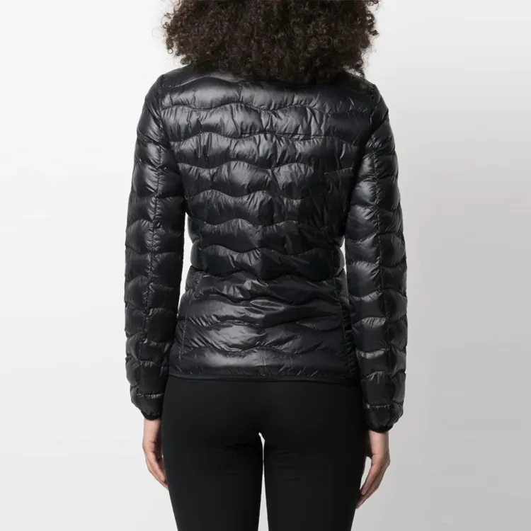 EMPORIO ARMANI EA7 Puffer Jacket Women's Black-2